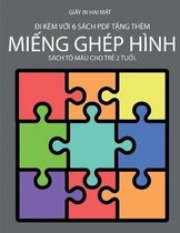 Sach to mau cho trẻ 2 tuổi. (Miếng ghep hinh)