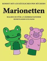 Malbuch fur 4-5 jahrige Kinder (Marionetten)