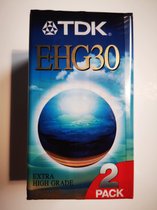 TDK E-HG30 cassettes 2-pack