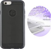 BackCover Layer TPU + PC - Telefoonhoesje - Hoesje voor Apple iPhone 7 - Zwart
