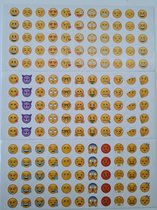 Smiley Emoji Stickers | 6 velletjes =(2 setjes) | 330 stickers