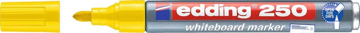 Edding 250 Whiteboard Marker Geel