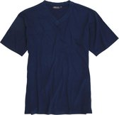 GCM SPORTS T-SHIRT V-HALS - 4XL - Blauw