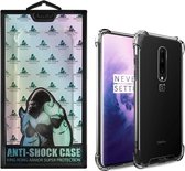 Backcover Anti-Shock TPU + PC - Telefoonhoesje - Hoesje  OnePlus 7 Pro - Transparant