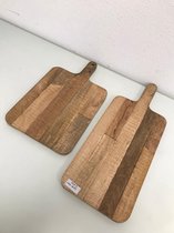 houten dienblad - 2 stuks