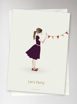 ViSSEVASSE Let's Party - Greeting Card - XS