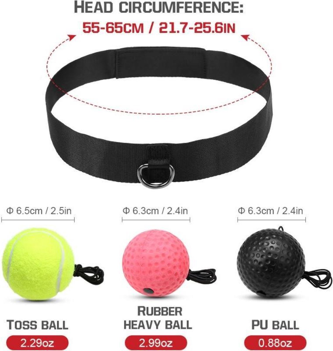 Generic Balles de boxe Punch React, Accessoires de boxe Portable, avec  bandeau à prix pas cher