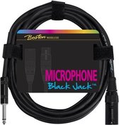 Boston Microfoonkabel jack - XLR Male - Kabel voor microfoon