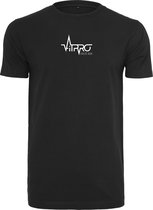 FitProWear Casual T-Shirt Heren Zwart - Maat XL - Shirt - Sportshirt - Casual Shirt - T-Shirt Ronde Hals - T-Shirt Slim Fit - Slim Fit Shirt - T-Shirt korte mouwen