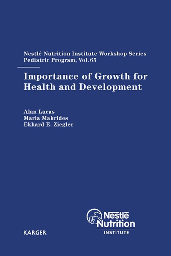 Importance of Growth for Health and Development - cover