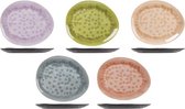 Streetfood Go Plate Melamine 27.5x23cm - 5 Stuks  Assorted Colours -