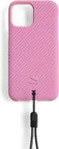 Lander Vise case voor iPhone 12 / 12 Pro - met polskoord - Blush