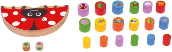 Thumbnail van een extra afbeelding van het spel Playtive - Evenwichtspel - houten spellen