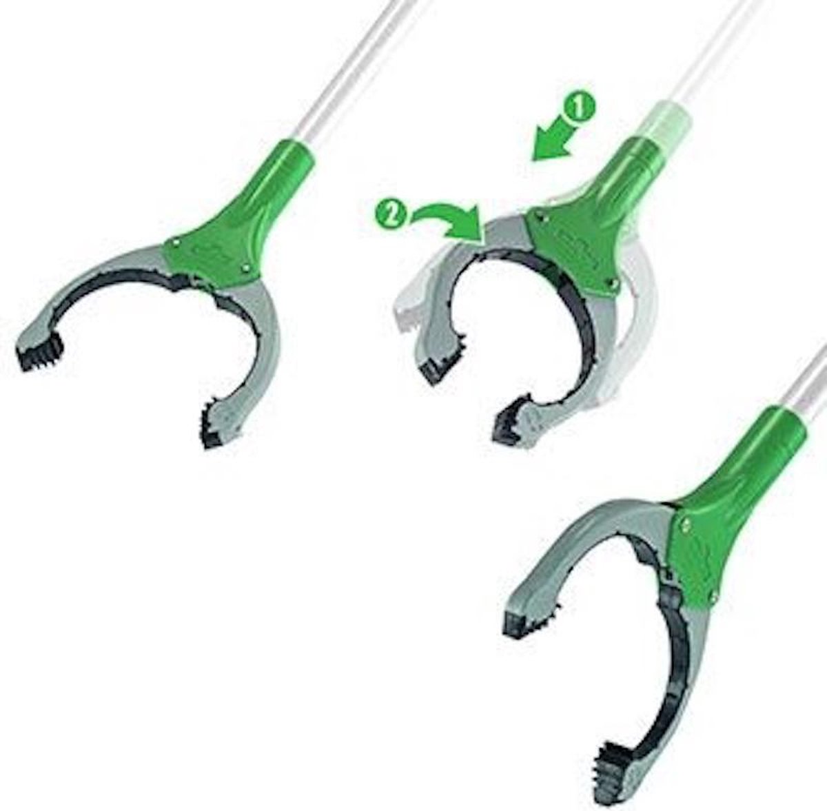 Unger afvalgrijper 102cm met GRATIS afvalzak. Grijper heeft een draaibare grijpkop en magneet.