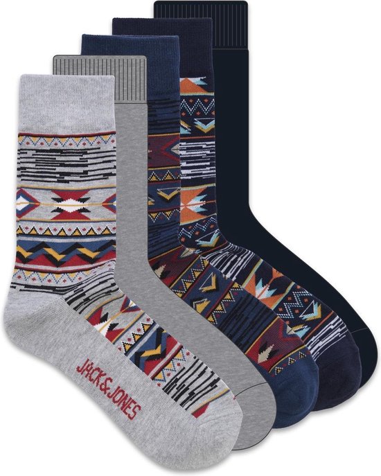 Uithoudingsvermogen wakker worden explosie Jack & Jones Navaho Heren Sokken 5-pack - One Size | bol.com