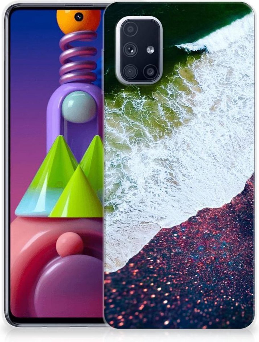 Samsung Galaxy M51 TPU Hoesje Sea in Space