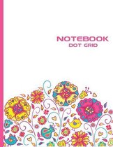Dot Grid Notebook: Stylish Pink Candy Large Notebook Journal, 120 Dotted Pages 8.5 x 11 inches Journal Paper - Softcover ( Younity Style