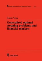 Generalised optimal stopping problems and financial markets