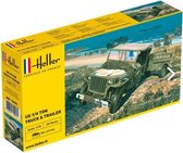 Heller - 1/72 Us 1/4 Ton Truck En Trailerhel79997 - modelbouwsets, hobbybouwspeelgoed voor kinderen, modelverf en accessoires