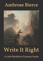 Write It Right