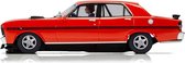 Scalextric - Ford Xy Road Car Candy Apple Red (Sc3937)