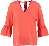 Signe nature koraal blouse shirt 3/4 mouw - Maat 38