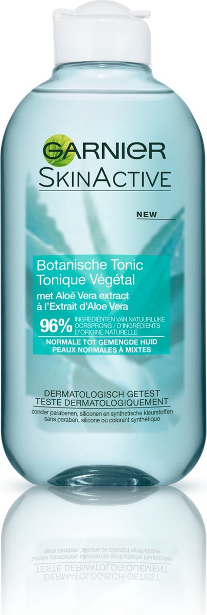 Goedkoopste Garnier SkinActive Botanische Tonic voor de Normale tot Gemengde Huid - Reinigingstonic met Aloë Vera Extract - 200 ml