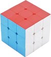 Afbeelding van het spelletje Rubix cube 3x3 - Brein trainer - Super soepel - Stickerloos - Draaikubus - 3D Puzzel cube