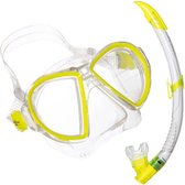 Aqua Lung Sport Duetto LX + Airflex Purge LX - Snorkelset - Volwassenen - Geel