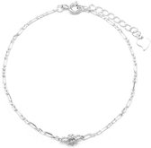 Armband Dames - Zirkonia - 925 Sterling Zilver - Lengte Verstelbaar 17-20 cm