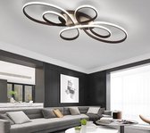 Uniclamps Plafondlamp - Dimbaar Met Afstandsbediening - Moderne Lamp - Coffee - Woonkamerlamp - Slaapkamer - Plafoniere