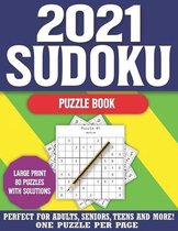 2021 Sudoku Puzzle Book