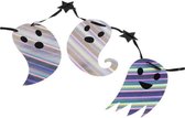 Smiffys Halloween Decoratie Ghost Tableware - Party Bunting Multicolours