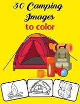 30 Camping Images to Color