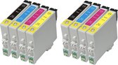 2x Huismerk Epson set T0445 multipack (8set)