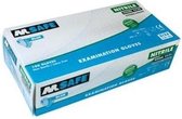 M-Safe 4520 disposable nitril handschoen onderzoekshandschoenen 4520 ongepoederd blauw