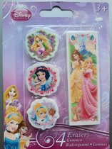 Disney Princess gummen 4 stuks - Prinses Gum