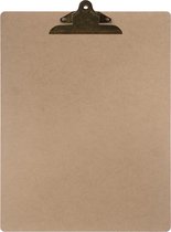 10 stuks - LPC  Klembord - clipboard - hout/mdf/hardboard - A3 staand -145 mm butterfly klem vintage