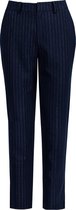 Pinstriped suit trousers blue