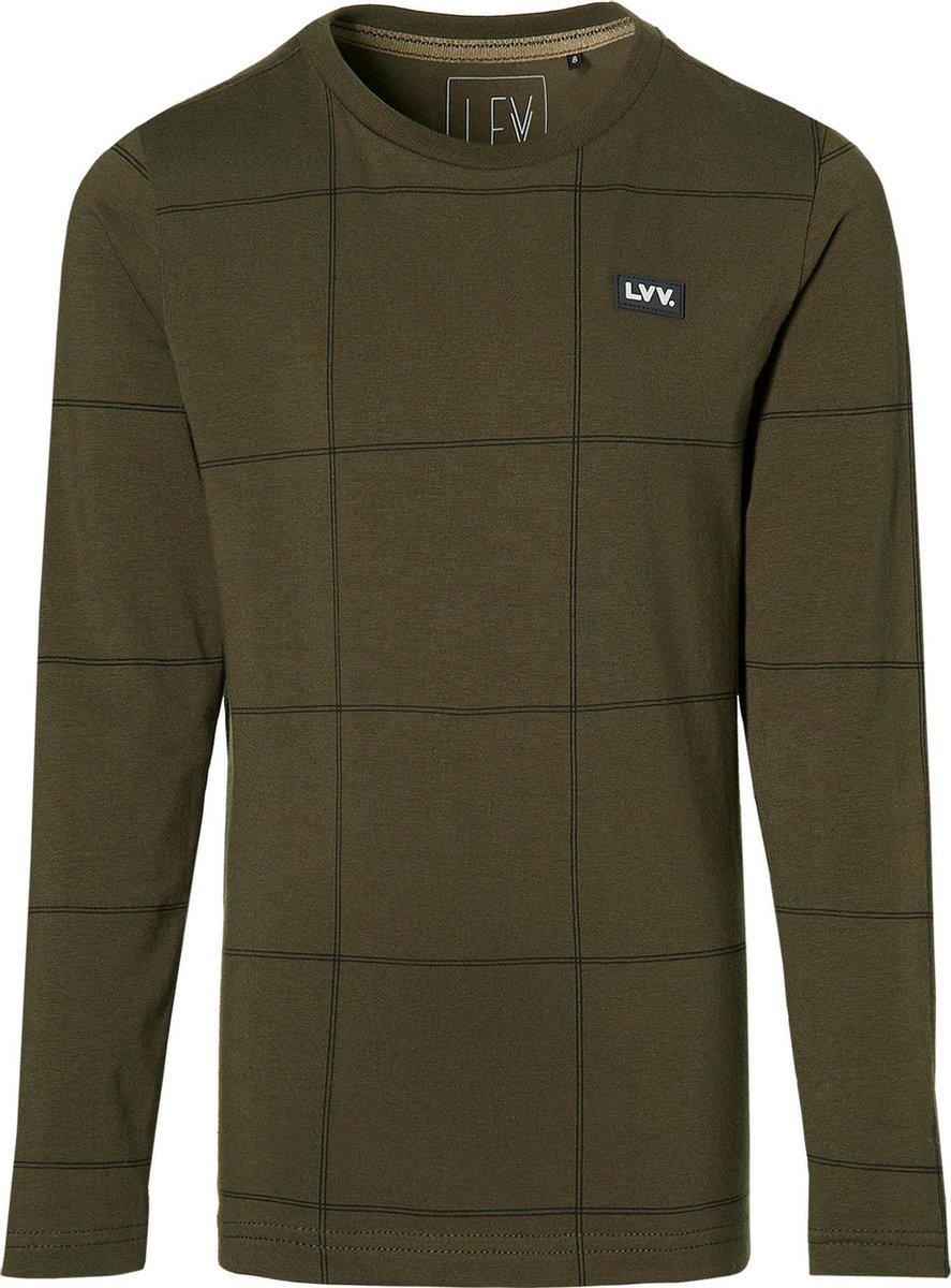 Levv longsleeve Kasper groen voor jongens - maat 176