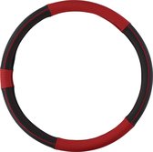 All Ride Stuurhoes voor Truck - voor Vrachtwagenstuur - 44-46 Centimeter - Echt Leder - Rood-Zwart