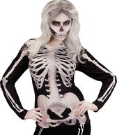 T-Shirt Lange Mouwen Skelet Vrouw | L/XL