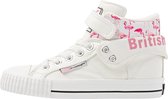 ROCO Meisjes sneakers hoog - Wit - maat 32