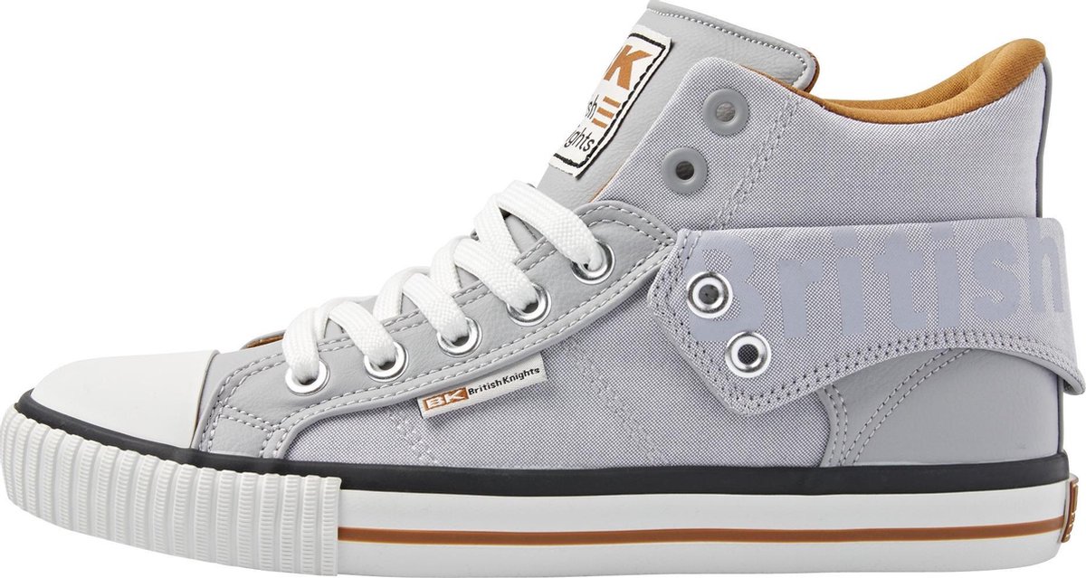 British Knights ROCO Heren sneakers hoog - Licht grijs - maat 41 | bol.com