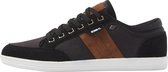 KUNZO Heren sneakers laag - Zwart - maat 43