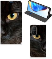 Beschermhoesje Xiaomi Mi 10T | 10T Pro Telefoonhoesje Zwarte Kat