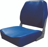 FES Marine Opklapbare bootstoel klapstoel blauw met lage rugleuning