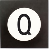 Design Letters Kapstokje Hook2 met letter Q