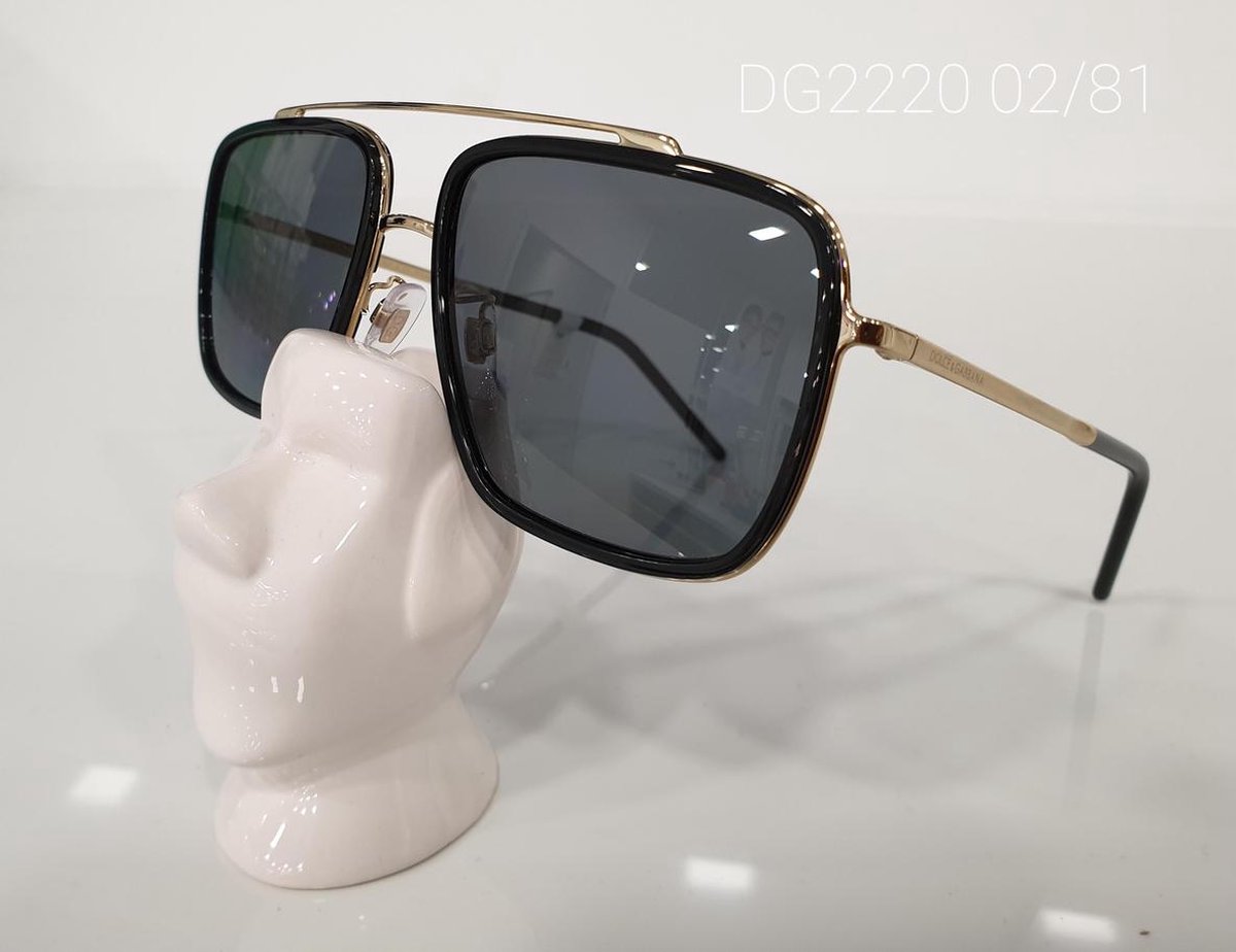 Dolce & Gabbana 2220 zwart/goud grijs | bol.com