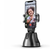 Auto Object Tracking Houder Smartphone - 360 Graden Selfie Stick - Mount Telefoon - Automatisch Volgen - Bewegingssensor Statief - Bewegende Beelden - Video & foto’s - iPhone & Android - Zwart